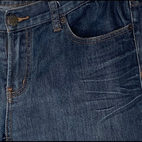 4/$35 Joe Fresh Size 8 Denim jean Dark wash Slim - Picture 4 of 7